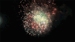Gif animé feux d'artifices 177